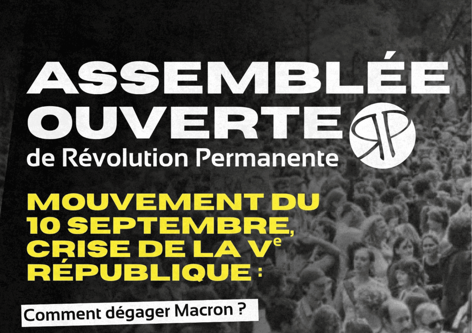 RevPermanente's tweet card. Après le succès de l'Assemblée ouverte tenue à Lyon ce 7 novembre, qui a rassemblée près de 150 personnes, deux nouvelles réunions publiques sont prévues à Chambéry, ce lundi 10, et à Grenoble, ce...