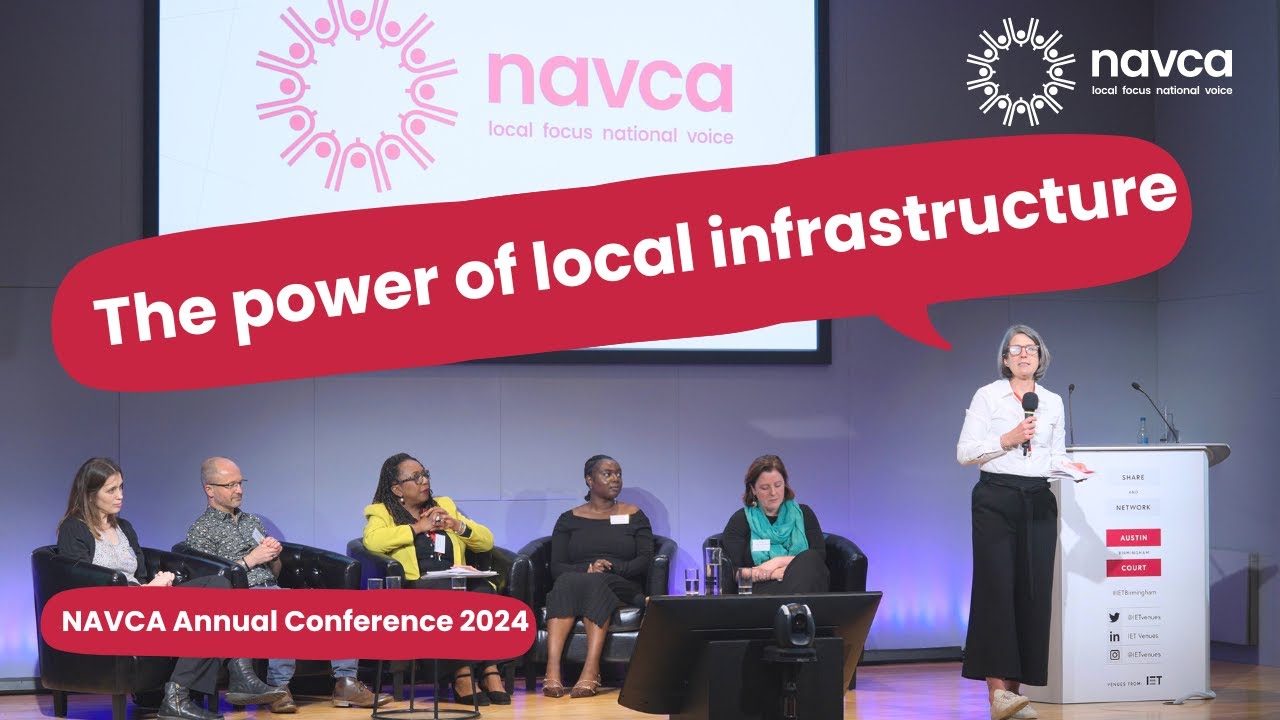 NAVCA's tweet card. The power of local infrastructure - NAVCA Annual Conference