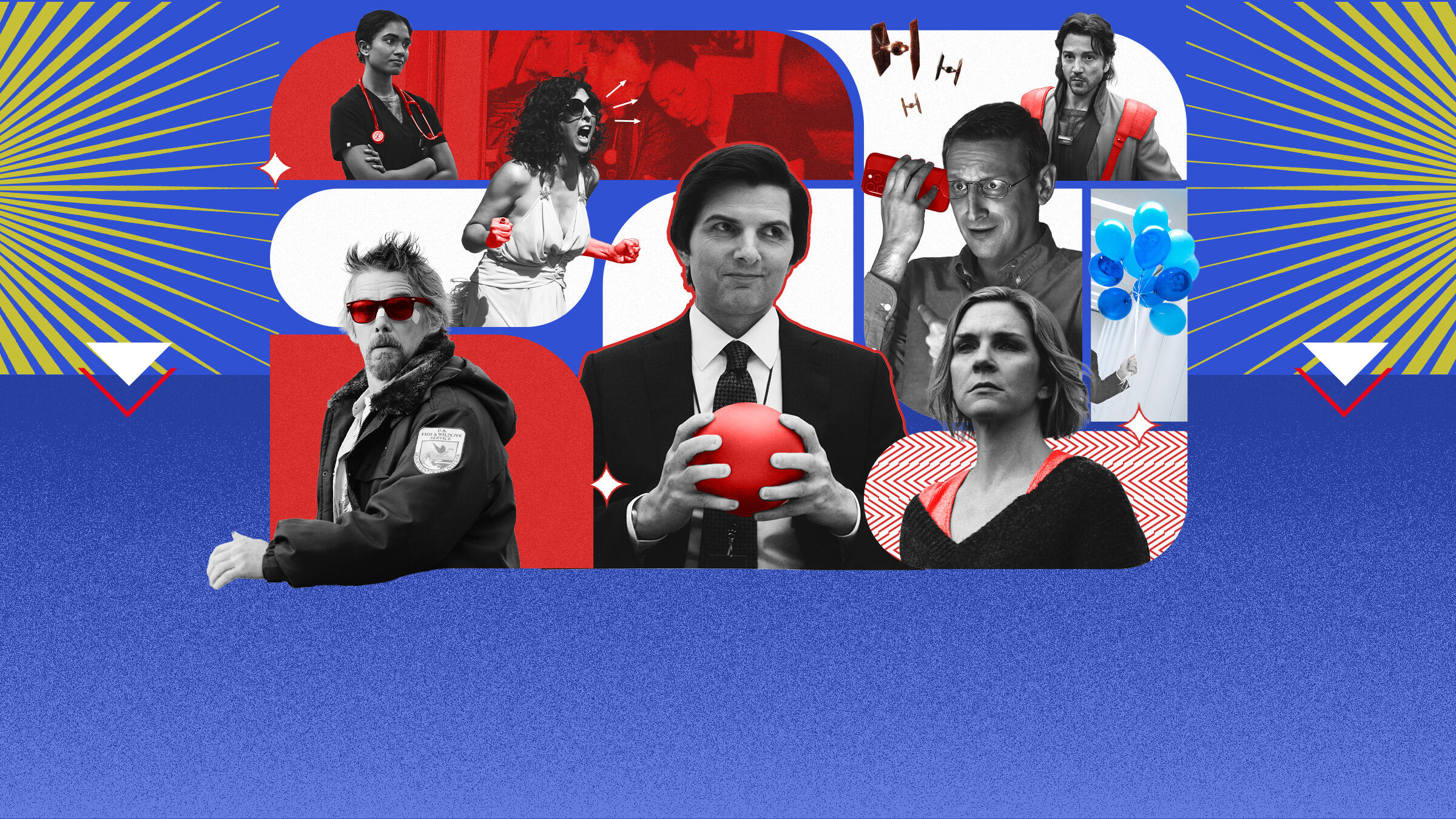 TVGuide's tweet card. The year's best TV shows included a pair of Apple TV sci-fi series, an acclaimed hospital drama, inventive HBO comedies, an animated series, and a game show.