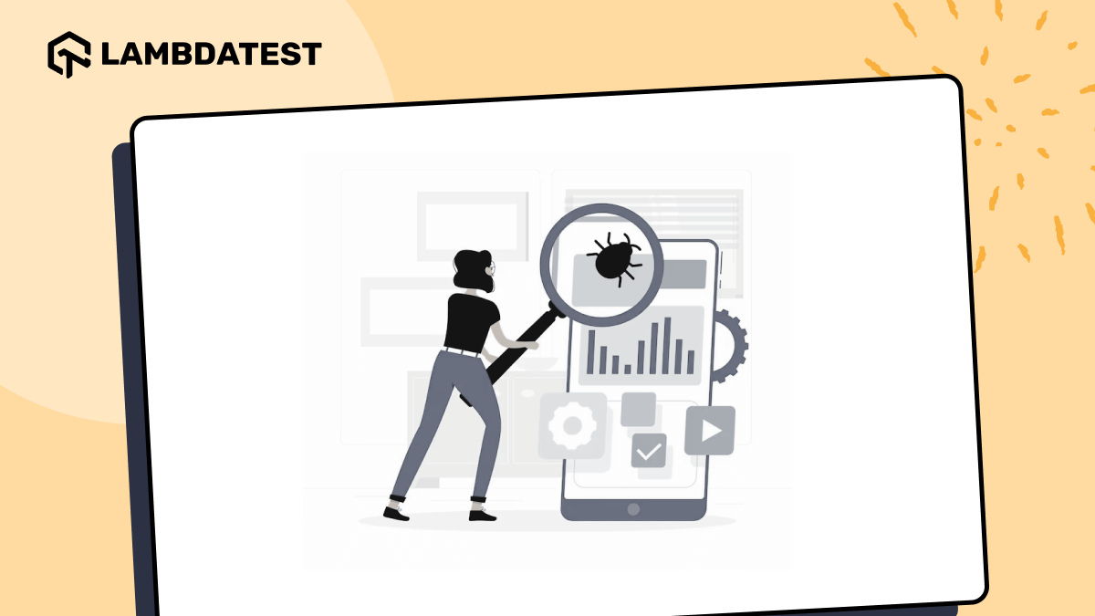 lambdatesting's tweet card. Perform UI testing to identify common UI bugs, fix them effectively, and deliver better UI web applications.