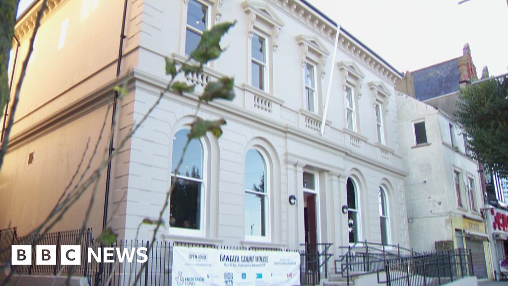 sccmep's tweet card. The old bank and courthouse has been restored and will open for gigs and other events on Thursday.