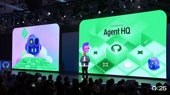publickey's tweet card. GitHubは、日本時間本日未明から開催中の年次イベント「GitHub Universe 2025」で、新たなビジョンとして「Agent HQ」を発表しました。 同社は、AIを活用したソフトウェア開発の未来は単一のAIエージェントに依存する...
