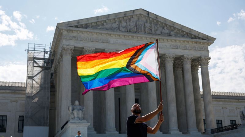 cnnbrk's tweet card. The Supreme Court on Monday declined an opportunity to overturn its landmark precedent recognizing a constitutional right to same-sex marriage, tossing aside an appeal that had roiled LGBTQ advocates...