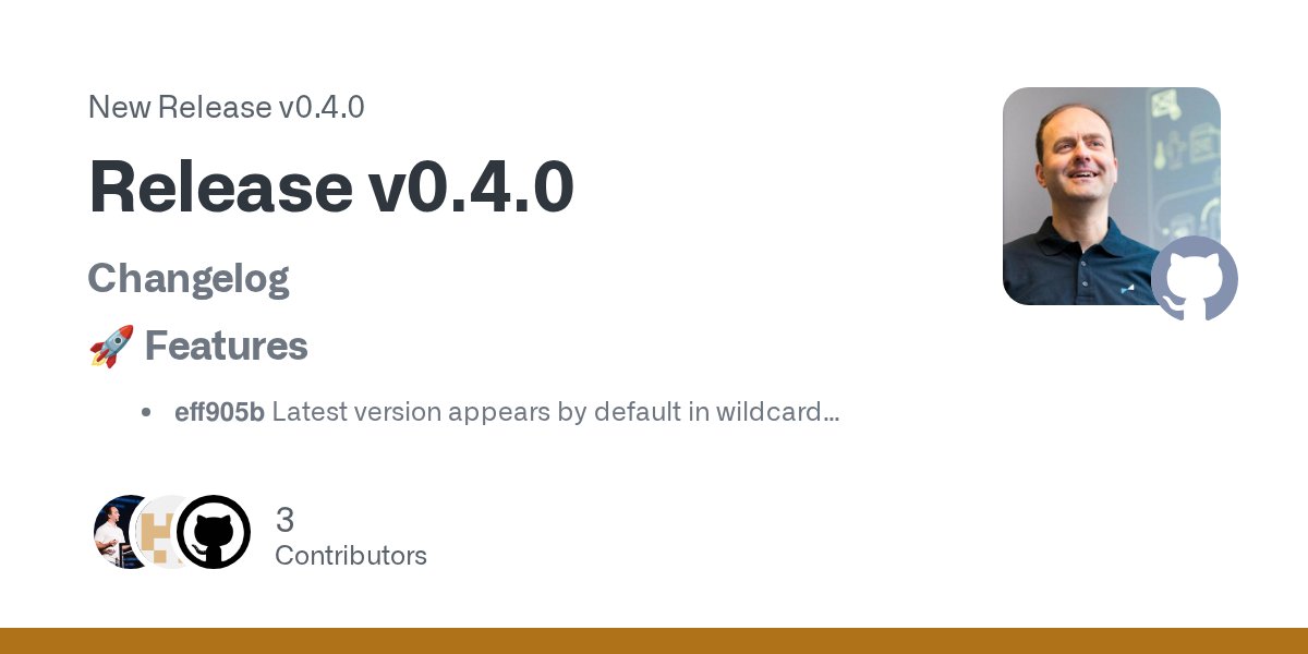 sdkman_'s tweet card. Changelog 🚀 Features eff905b Latest version appears by default in wildcard searches, closes #196 #197 7c8b5bc Display 'plugin' for maven-plugins, closes #232 #236 🧰 Tasks 95ffdbf Releasi...