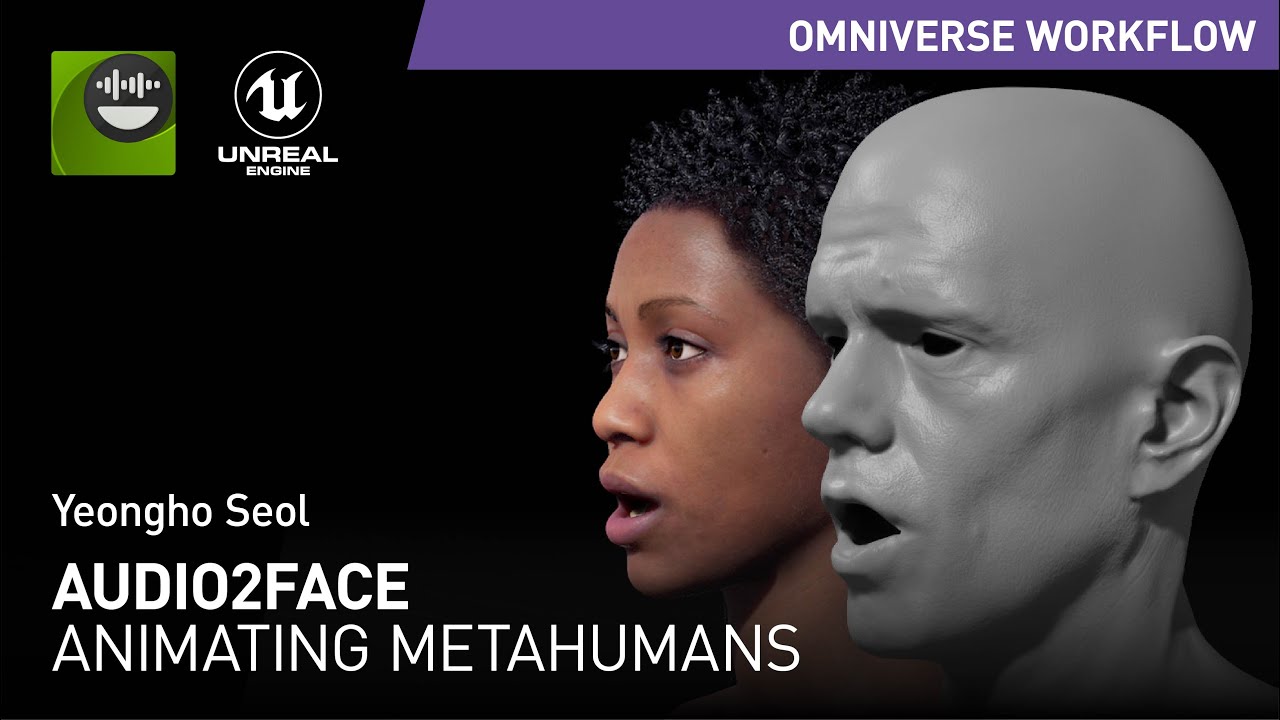 UnrealEngine's tweet card. Overview of the Omniverse Audio2Face to Metahuman Pipeline with...