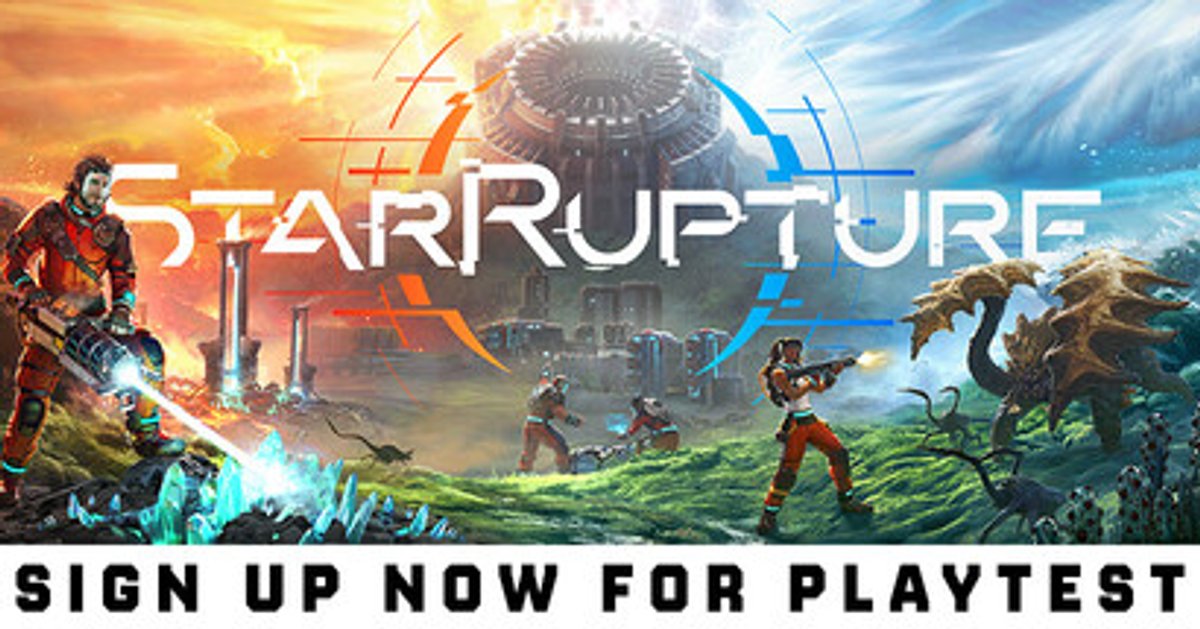 GamedevInvestor's tweet card. StarRupture’s December co-op playtest offers investors and players a first look at four-player team dynamics before the January 2026 Early Access launch.