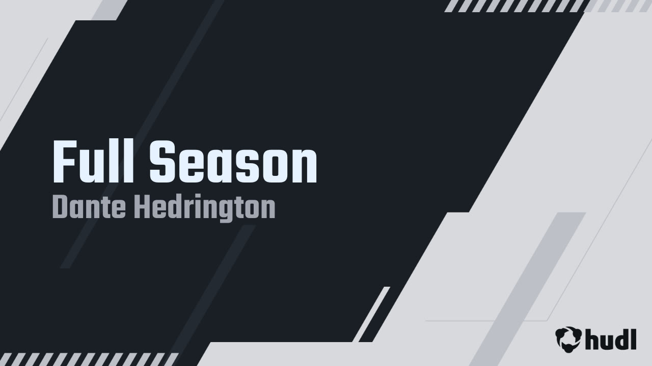DanteHedrington's tweet card. Full Season