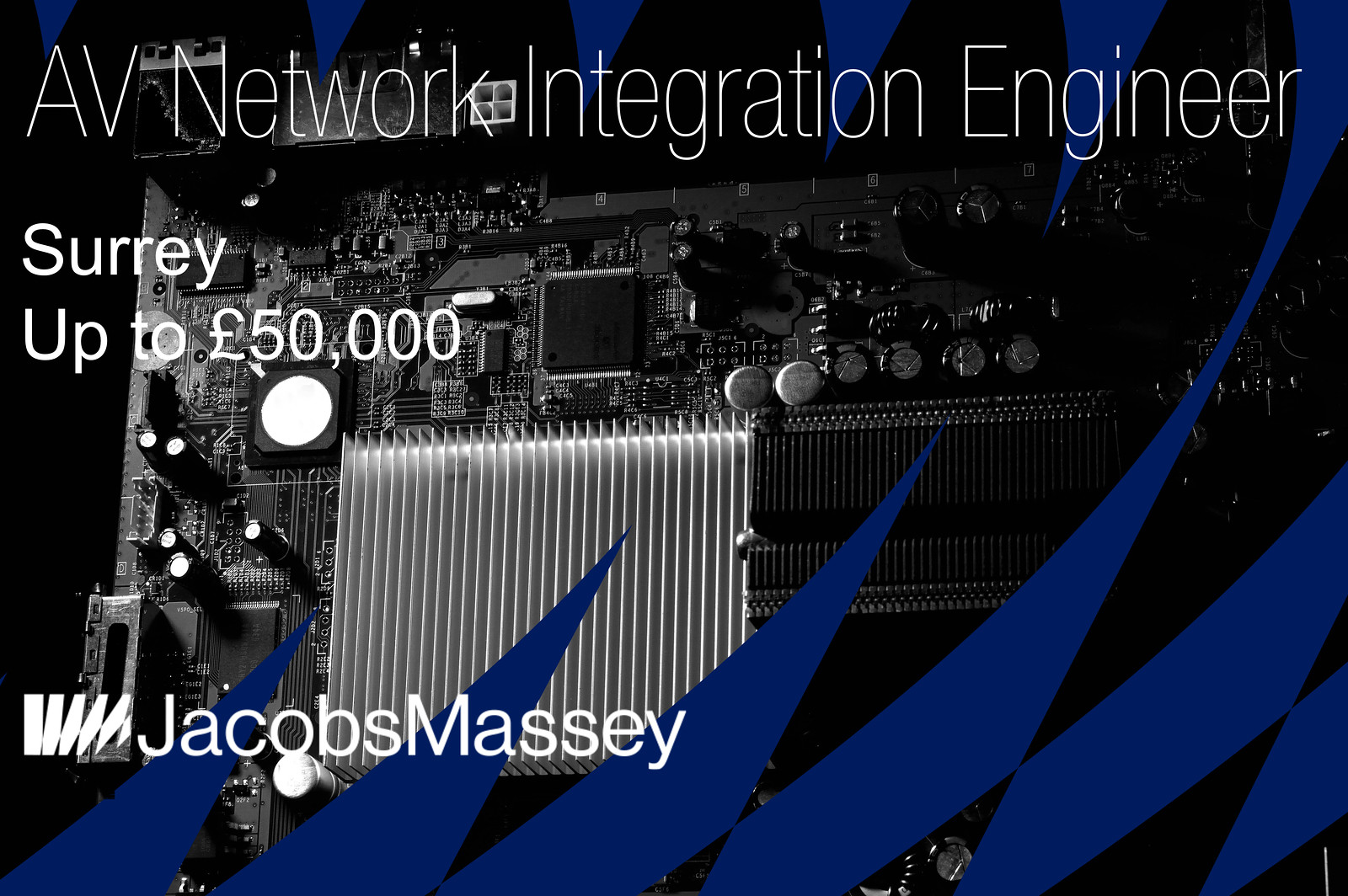 JacobsMassey's tweet card. Our client is seeking an experienced Network Integration Engineer to join their HQ team. In this role, you will represent the client and play a key part in delivering successful AV projects. You will...