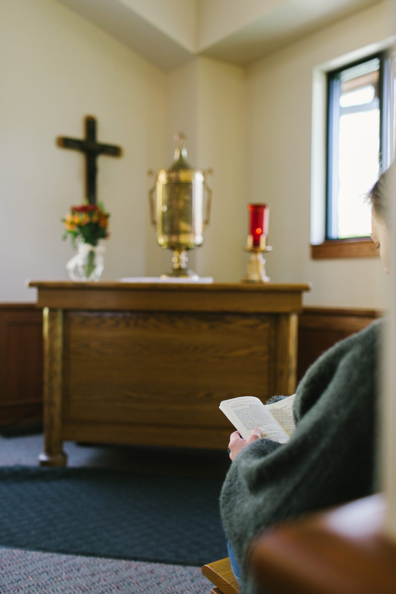 FOCUScatholic's tweet card. The Surrender Novena is a beautiful way to invite peace into your life. Learn more about this novena, how to pray it, and why.