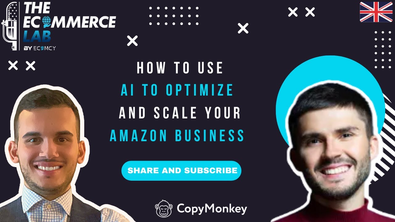CopyMonkeyAI's tweet card. How to use AI to optimize and scale your Amazon Business with Anton...