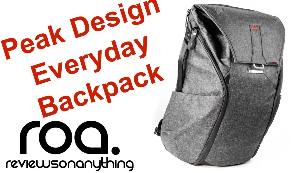 anythingreviewd's tweet card. PEAK DESIGN Every Day Backpack review