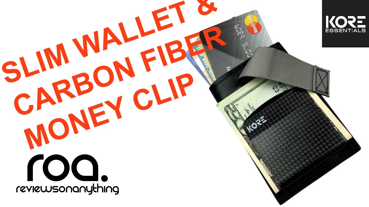 Kore_Essentials's tweet card. Men's Slim Wallet + Carbon Fiber Money Clip by Kore Essentials review