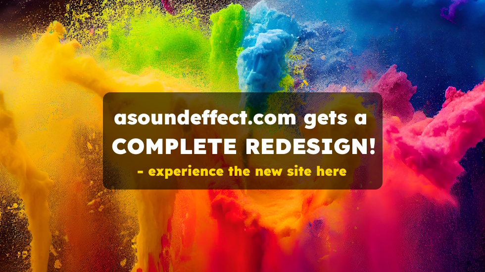 asoundeffect's tweet card. A Sound Effect gets a complete redesign - experience it here: