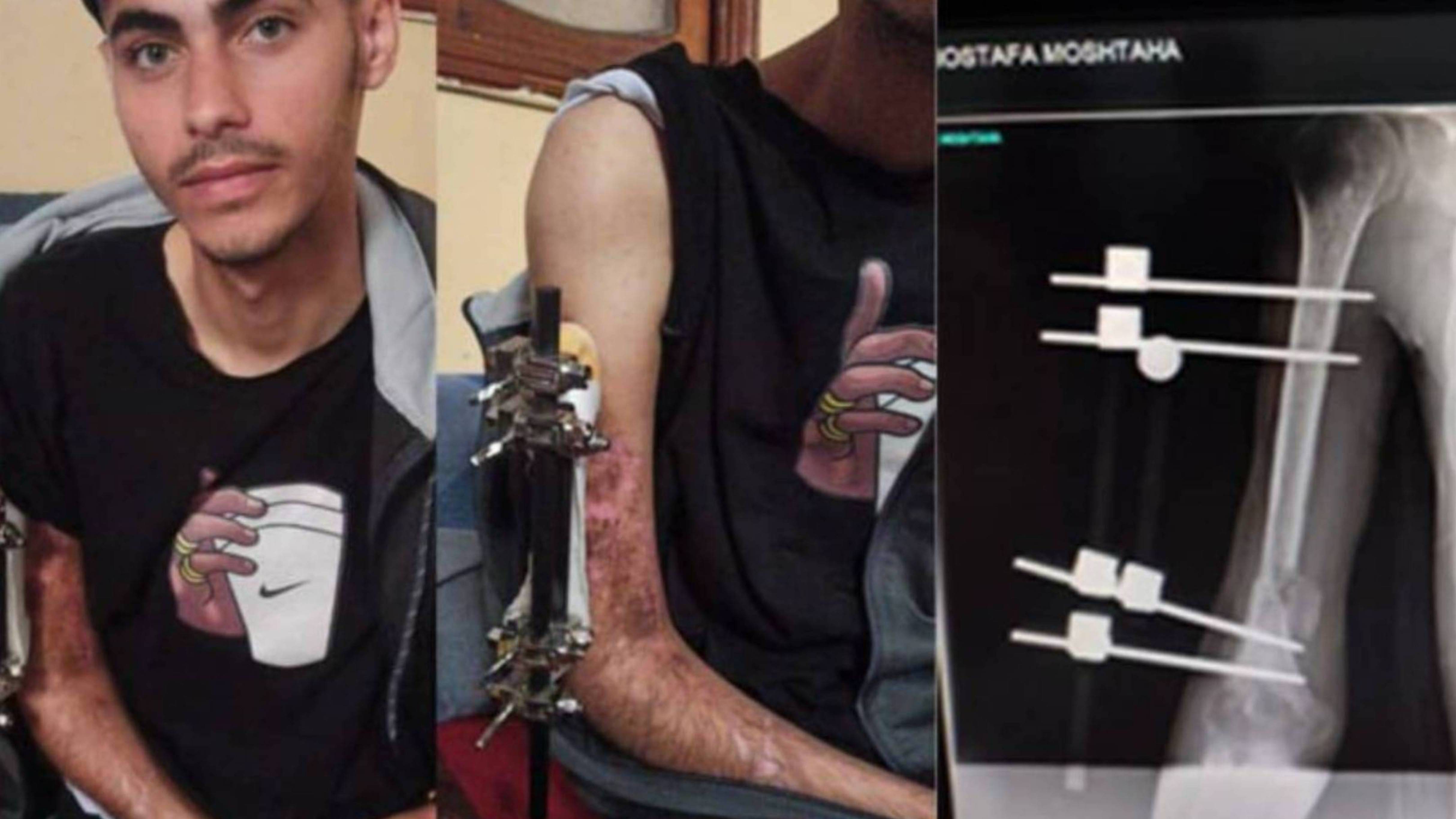 bunnyxomosh's tweet card. 💔 I am Mustafa, the sole survivor of a massacre that killed everyone I love...