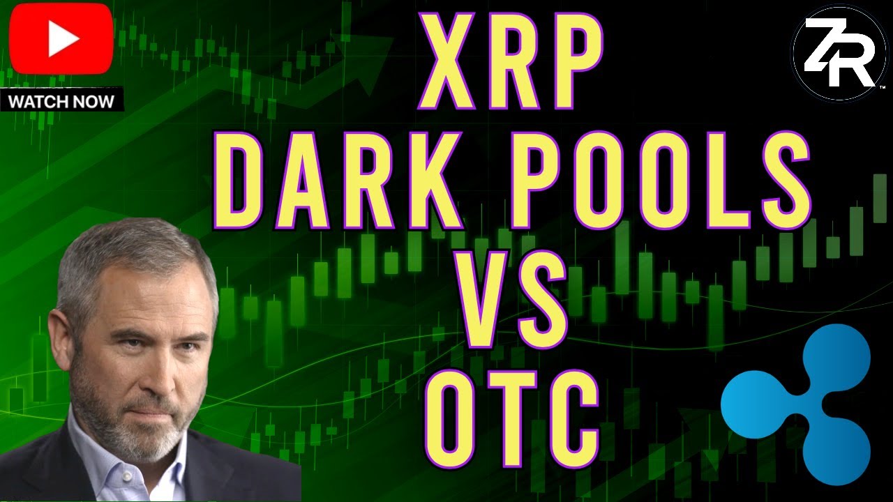 ZachRector7's tweet card. XRP Dark Pools vs OTC