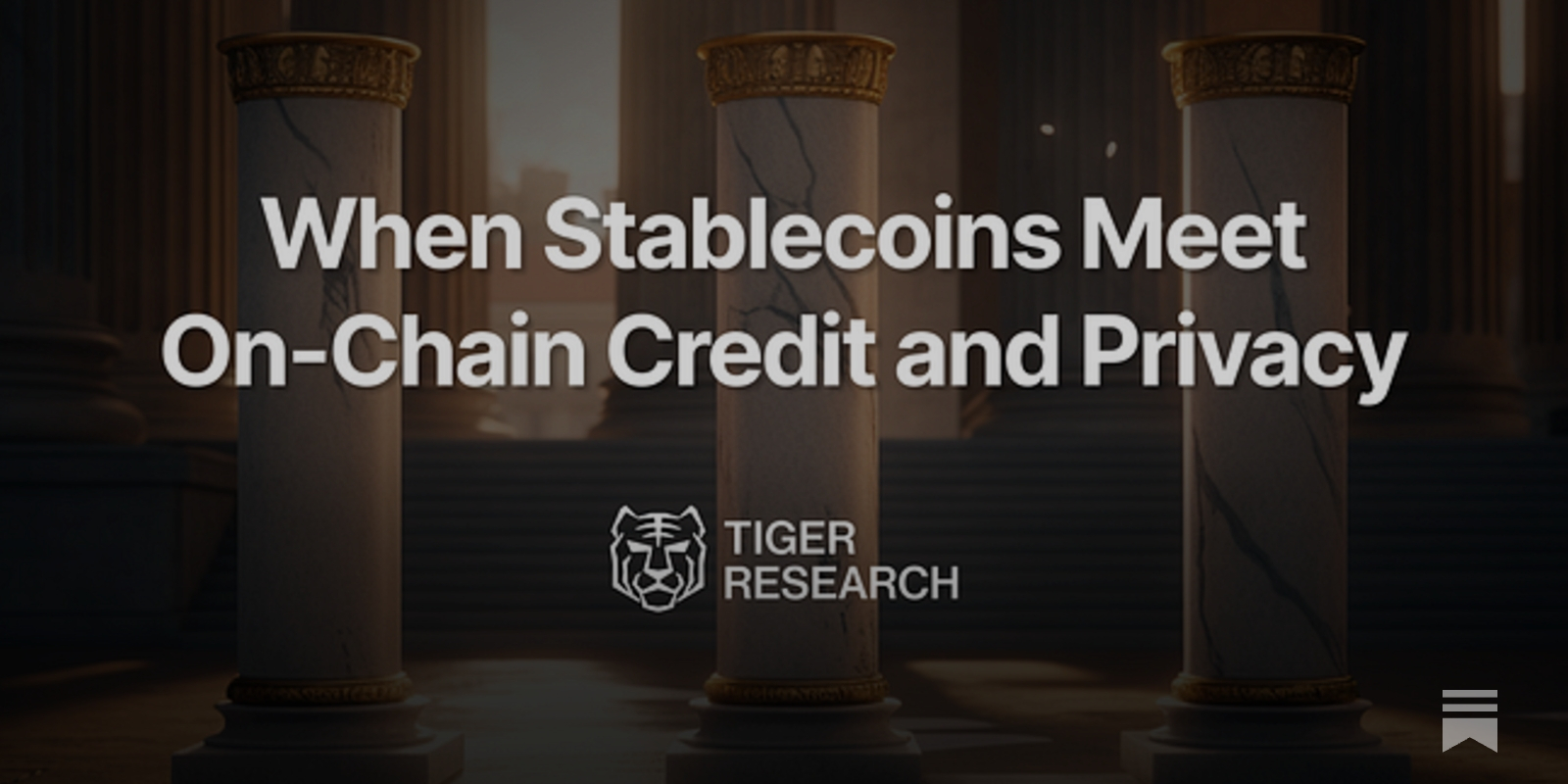 BasisOS's tweet card. When Stablecoins Meet On-Chain Credit and Privacy