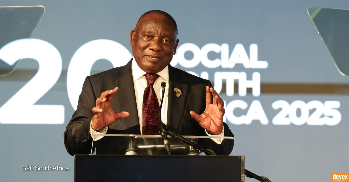 kgopotsoradebe's tweet card. Women flooded the streets of Johannesburg on Friday, one day before the G20 leaders’ summit was set to begin. The result? President Cyril Ramaphosa declared gender-based violence a national disaster.