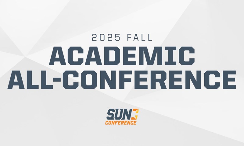 SunConference's tweet card. TAMPA, Fla. – The Sun Conference is pleased to announce the 2025 Fall Academic All-Sun Conference honorees in cross country, football, men's and women's soccer, and volleyball.