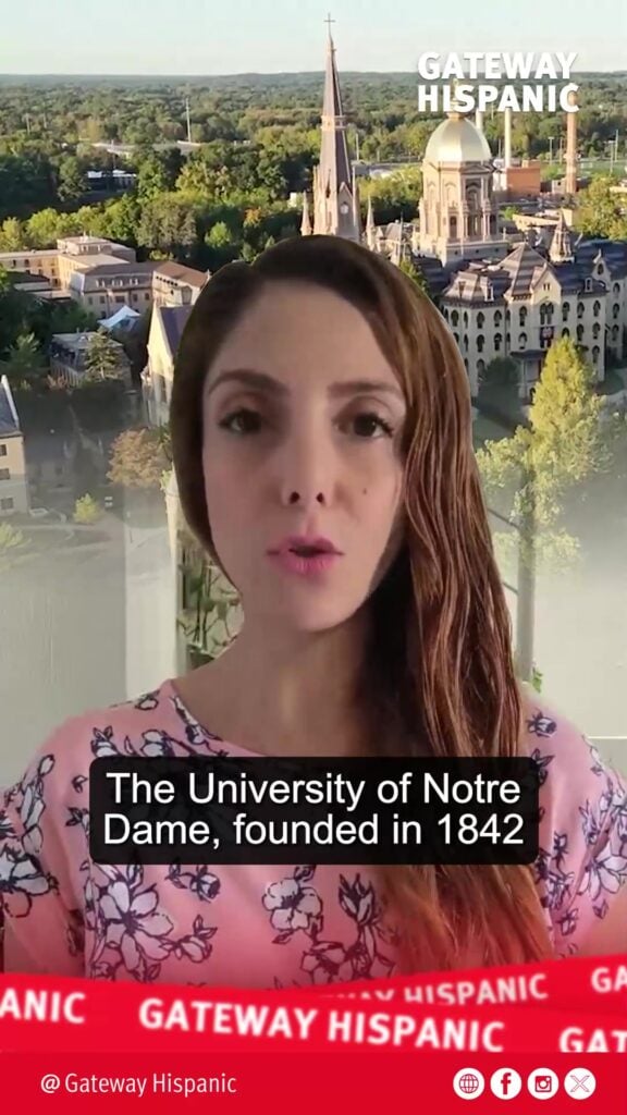RosettaAtchley5's tweet card. The University of Notre Dame, founded by the Church and its TRADITI...