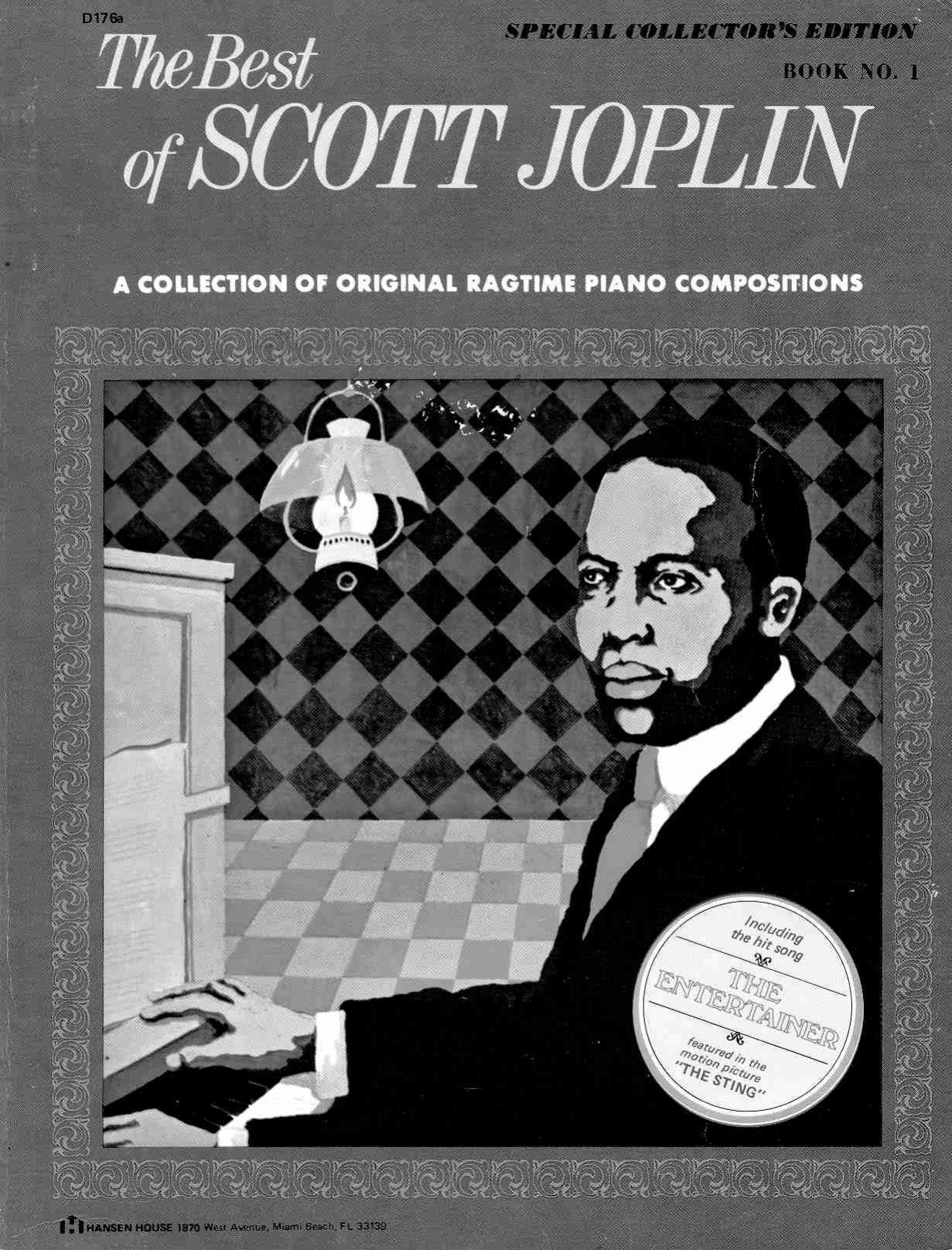 LibrarySheet's tweet card. Happy heavenly birthday, Scott Joplin, born on this day in 1868, sheet music.