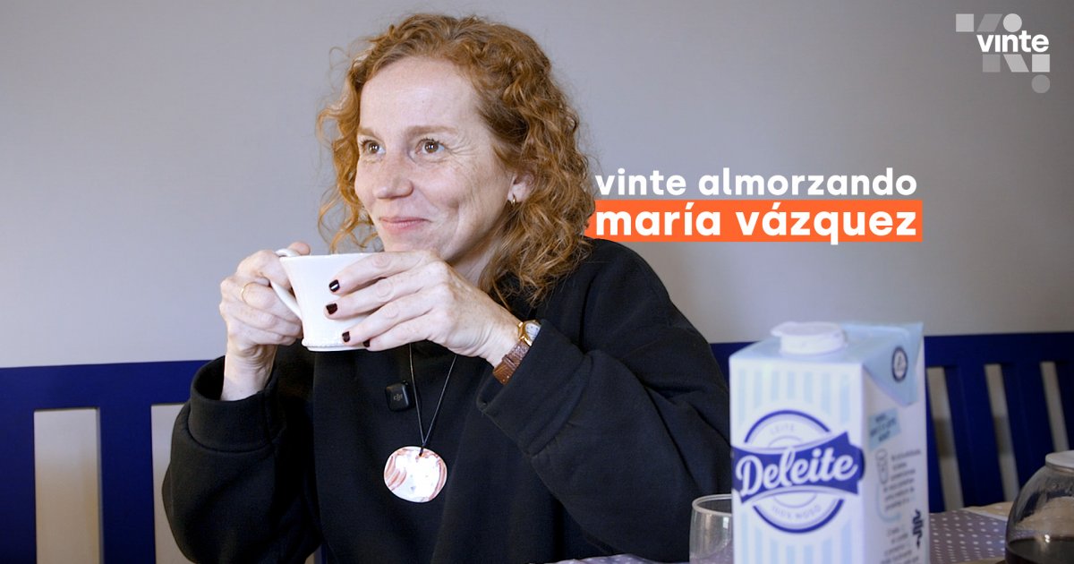 DavidLombao's tweet card. Conversamos coa actriz María Vázquez no seu sitio favorito: a Ribeira Sacra. Hai xa un tempo que decidiu vivir por esas fermosas terras para poder conciliar a súa vida familiar e profesional e non...