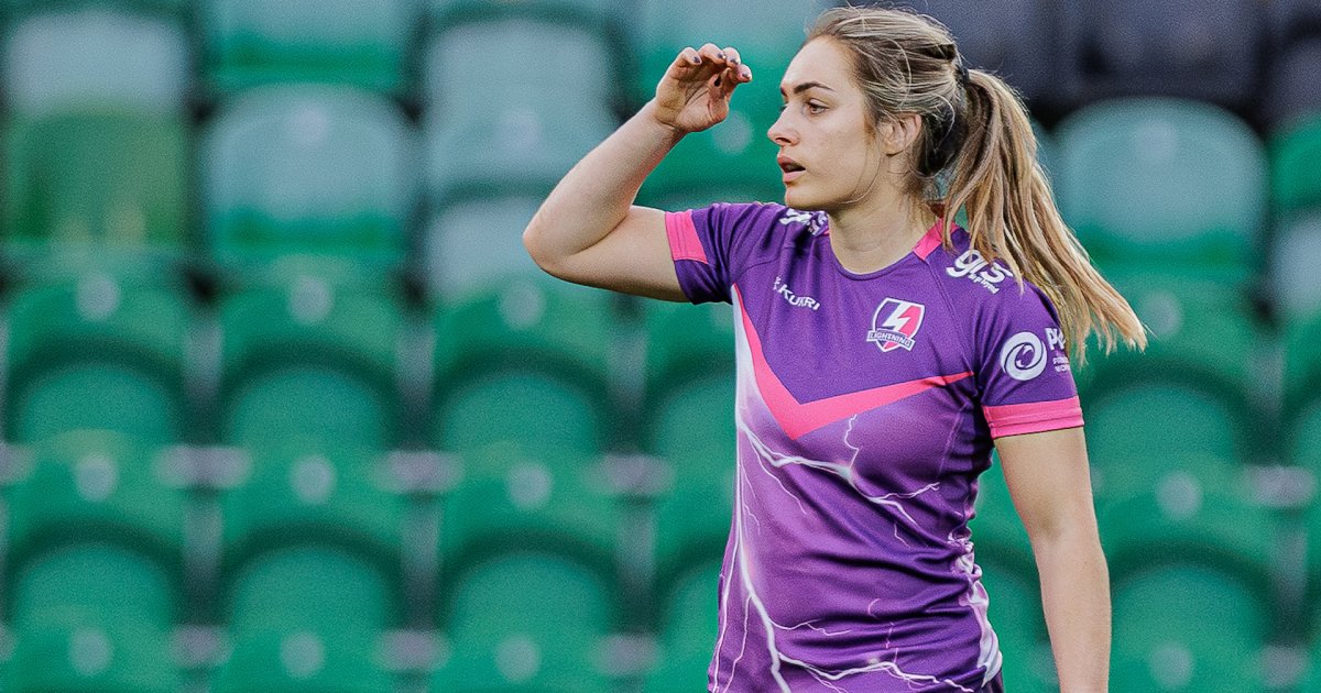 RugbyPass's tweet card. There was exactly 365 days between Bo Westcombe Evans’ ACL rupture and her return to Premiership Women’s Rugby action for Loughborough Lightning.