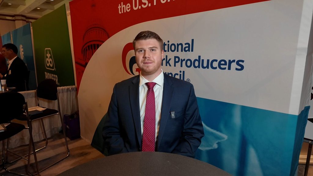 NPPC's tweet card. U.S. farmers say they’re feeling the squeeze nearly two years after Proposition 12 fully went into effect. The measure requires more space for breeding pigs, egg-laying hens, and veal calves. While...