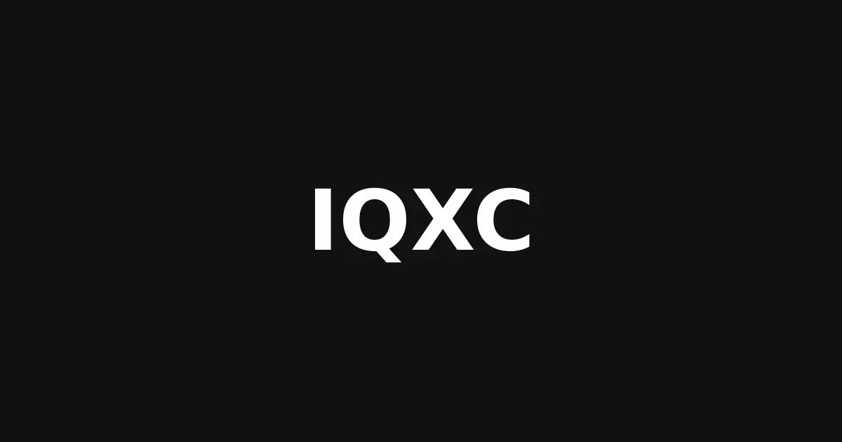 White_Haven's tweet card. IQXC.COM - premium four-letter .com domain. (VCCC, ABCD). Registered May 24, 2007. Expires May 24, 2027. This domain may be available for purchase. Follow the link on this page to check current...