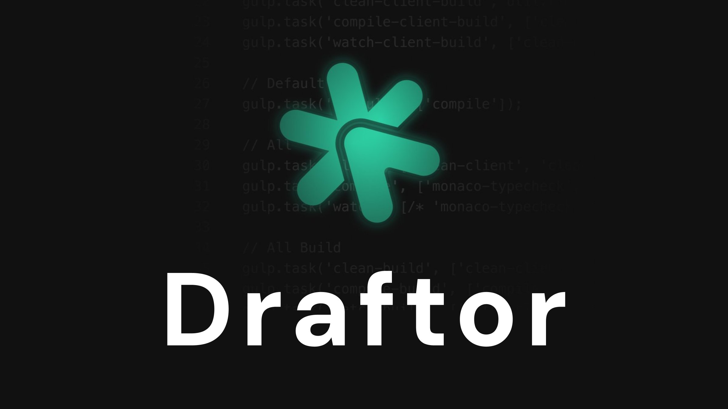 p_naix's tweet card. Draftor helps ChatGPT-class copilots, Claude, and Gemini reason over context, requirements, and institutional memory so they can ship production-ready software.