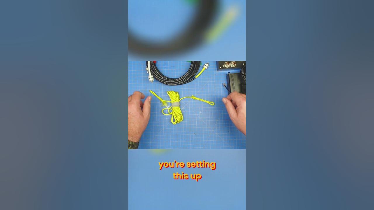 FEPLabsRadio's tweet card. 20 Meter Kit Setup Scientific Spacing Explained! #feplabsradio...