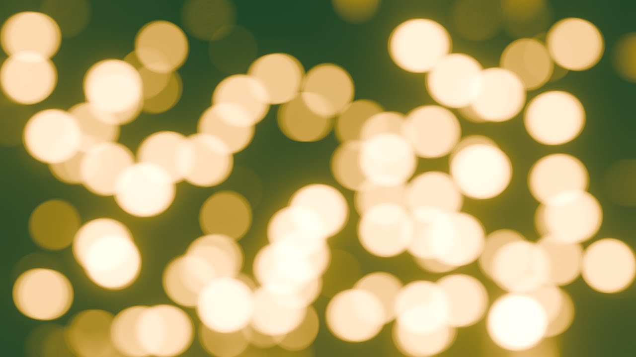 UnendingVisuals's tweet card. 1 Hour 4K Cozy Christmas Gold Bokeh Motion Graphics Background...