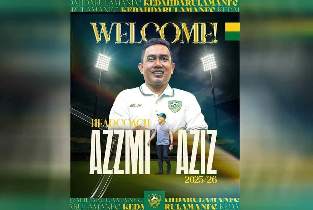 SinarOnline's tweet card. KEDAH Darul Aman FC (KDA FC) mengumumkan pelantikan Azzmi Aziz sebagai Ketua Jurulatih baharu pasukan bagi menghadapi saingan Liga A1 Semi Pro musim ini....