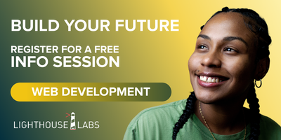 CourseReport's tweet card. Join our info session to learn how our Web Development Bootcamp can jumpstart your career in this high-demand field.