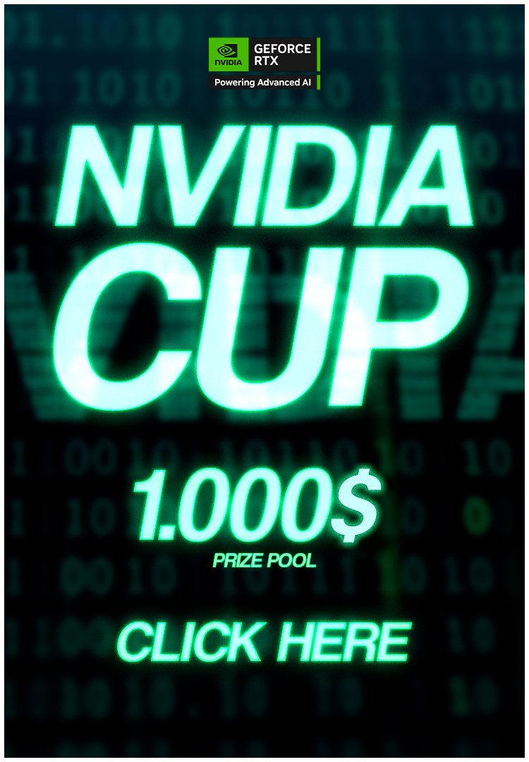 suja_gg's tweet card. ## 🎮​ NVIDIA CUP (Open to everyone) ## ​⭐​ Opens * **Session 1:** 5 games | Top 3 qualify for the finals * **Session 2:** 4 games | Top 3 qualify for the finals * **Session 3:** 4 games | Top 3...