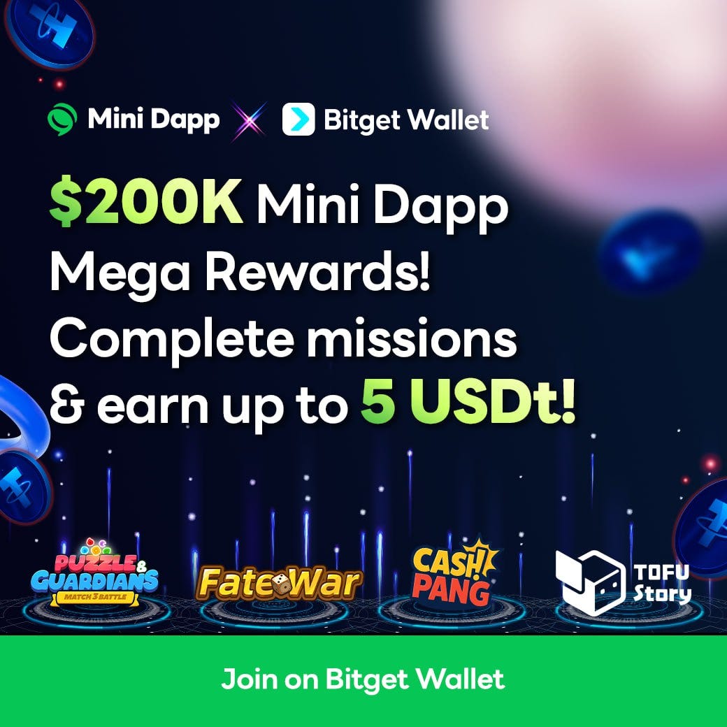 fatewarofficial's tweet card. Adventurers, The Bitget Wallet × Fate War Task2Get Campaign will officially begin on November 24th, 20:00 (UTC+8)!