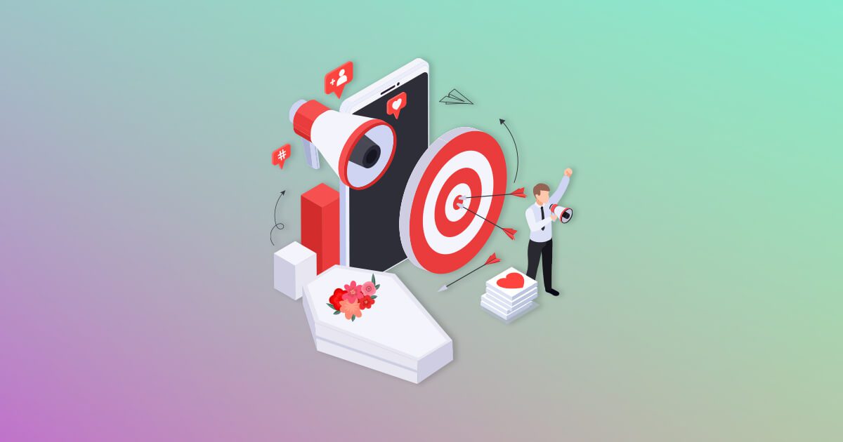 RingMarketing's tweet card. Attract more families by competing with corporate funeral homes using strategies that highlight compassion, expertise, flexibility, and community trust.