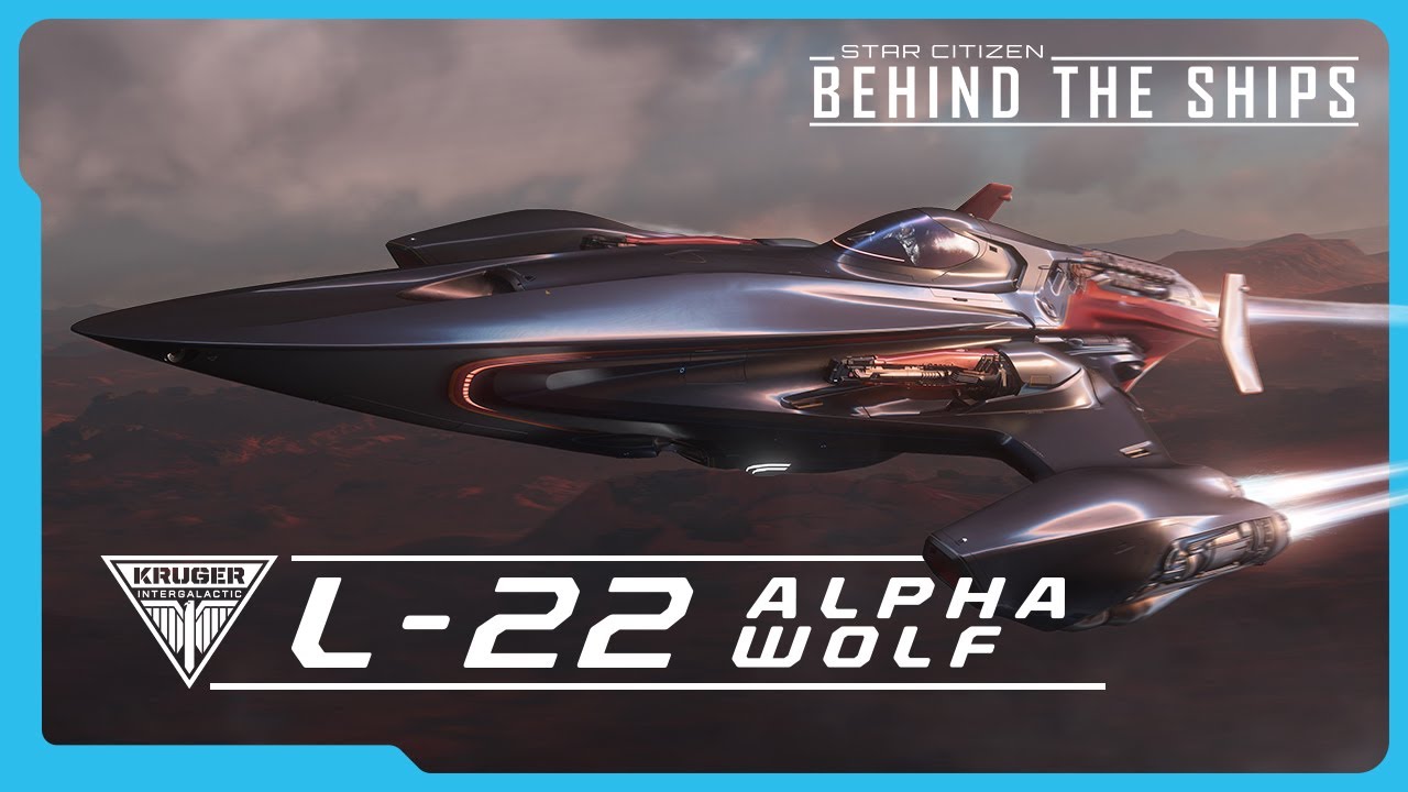 SupportNtc's tweet card. Star Citizen | Behind the Ships: Kruger L-22 Alpha Wolf