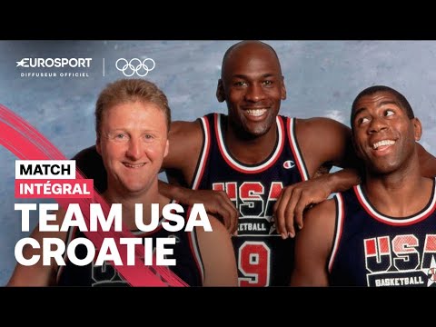 frenchmaki26's tweet card. JEUX OLYMPIQUES - Le replay intégral de la finale Dream Team USA-Cr...