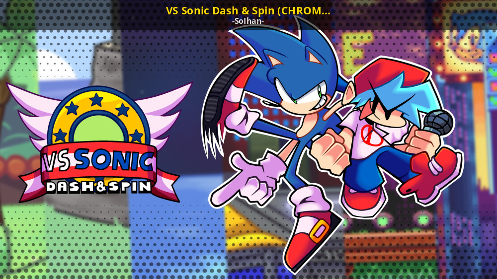 dash_and_spin's tweet card. Join SONIC on an epic musical adventure!... A Friday Night Funkin' (FNF) Mod in the Executables category, submitted by Soihan