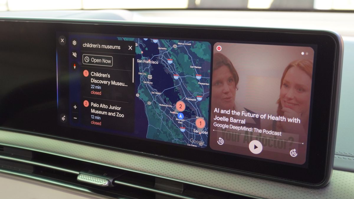 TferThomas's tweet card. The update is widely rolling out for Android Auto beta testers.