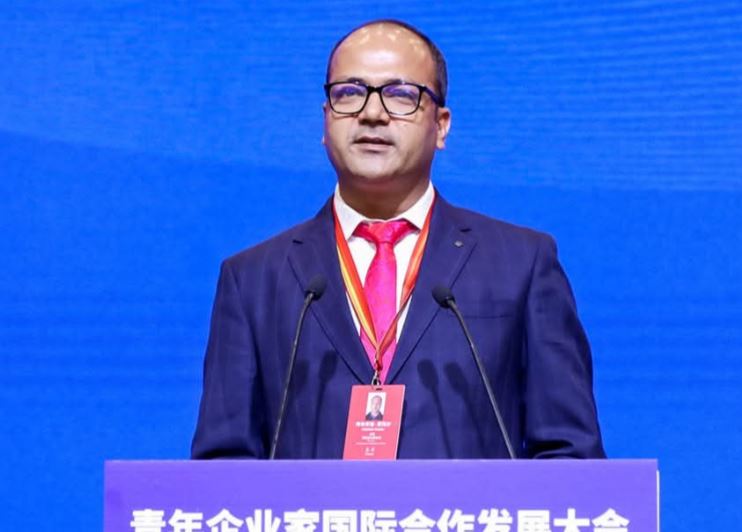 abhishek_eai's tweet card. चीन के अंतरराष्ट्रीय युवा विनिमय केंद्र (CIYEC) ने भारतीय उद्यमी संघ के अध्यक्ष अभिषेक कुमार को द्वितीय अंतरराष्ट्रीय सहयोग एवं विकास सम्मेलन में आमंत्रित किया है। यह सम्मेलन भारत-चीन के युवा...