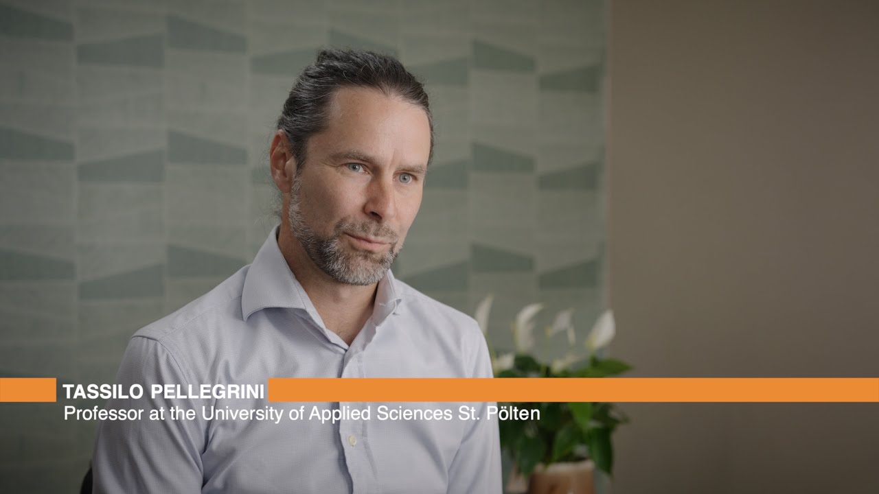 SemanticsConf's tweet card. Tassilo Pellegrini (University of Applied Sciences St. Pölten) at...