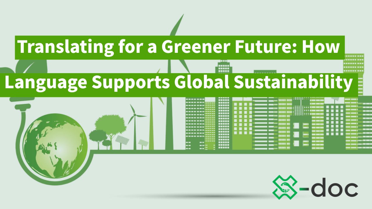 XdocAI's tweet card. ♻️Sustainability is more than a buzzword—it's a global mission. But as we build a greener future, there's a crucial element that’s often overlooked: language.