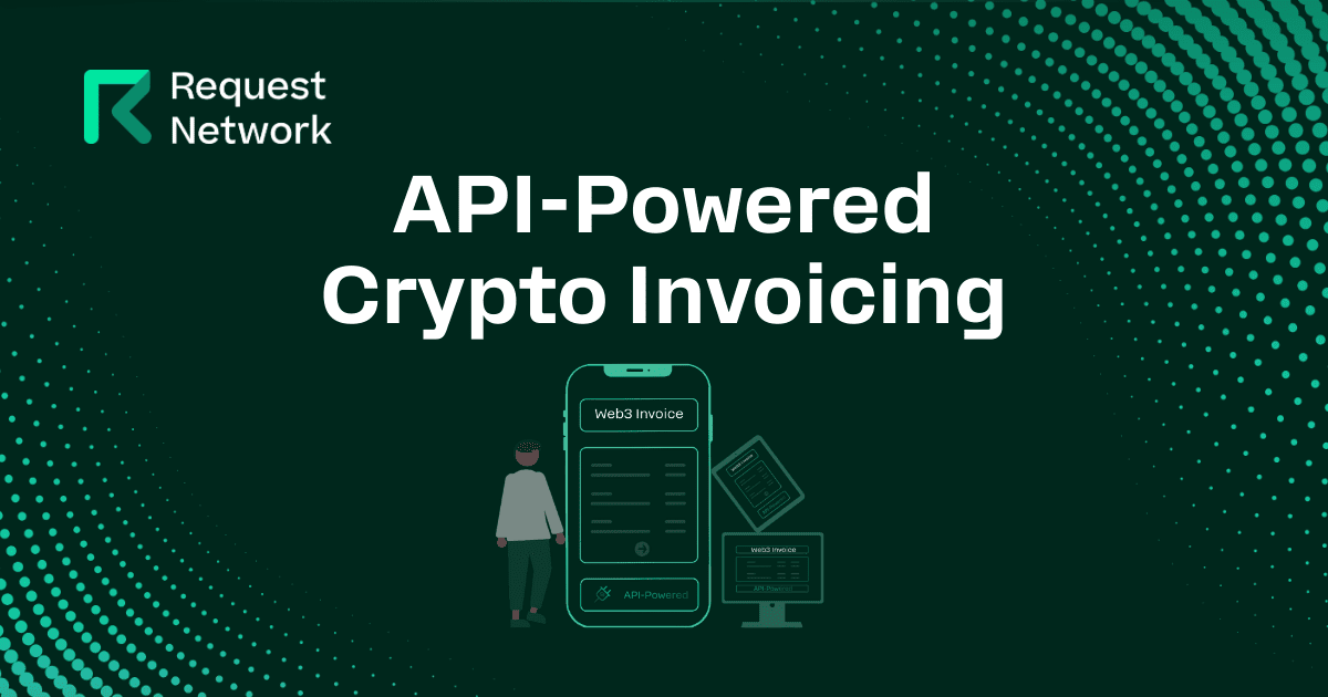 RequestNetwork's tweet card. Add advanced, API-powered crypto invoicing features to your app with Request Network's versatile Infrastructure.