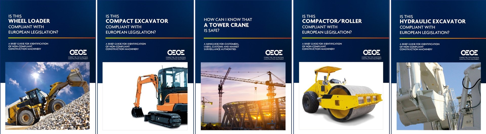 constructshows's tweet card. The Committee for European Construction Equipment, CECE announced the launch of the new online platform www.compliantconstructionmachinery.eu