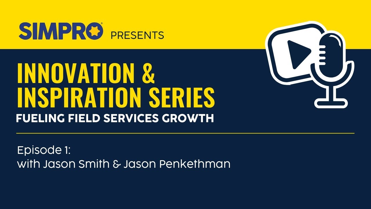 simprosoftware's tweet card. Inspiration & Innovation Series | Episode 1 | Unlocking AI for Field...