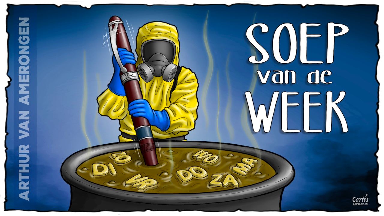 DonArturito's tweet card. Soep van de Week in Het StamCafé