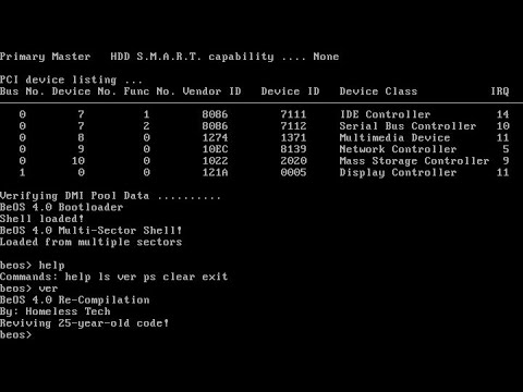 PhilipSempers's tweet card. I Resurrected BeOS 4.0 From 1990s Source Code - And It Actually...