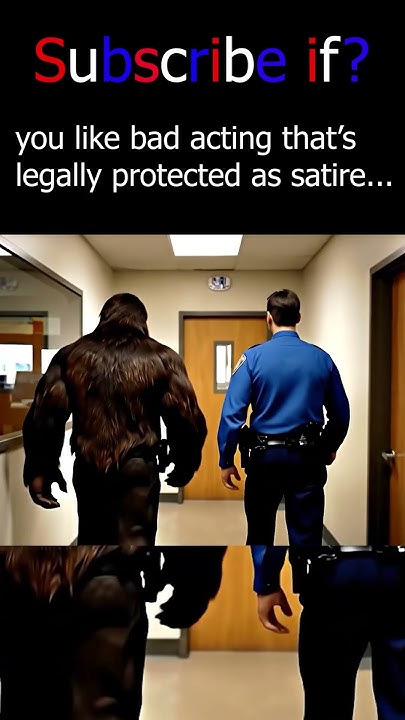 VindicatorJim's tweet card. Gnome vs Sasquatch