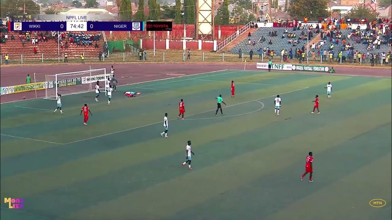NigeriaPFL's tweet card. 2025/26 HIGHLIGHTS | Matchday 12: Wikki Tourists 1-0 Niger Tornadoes